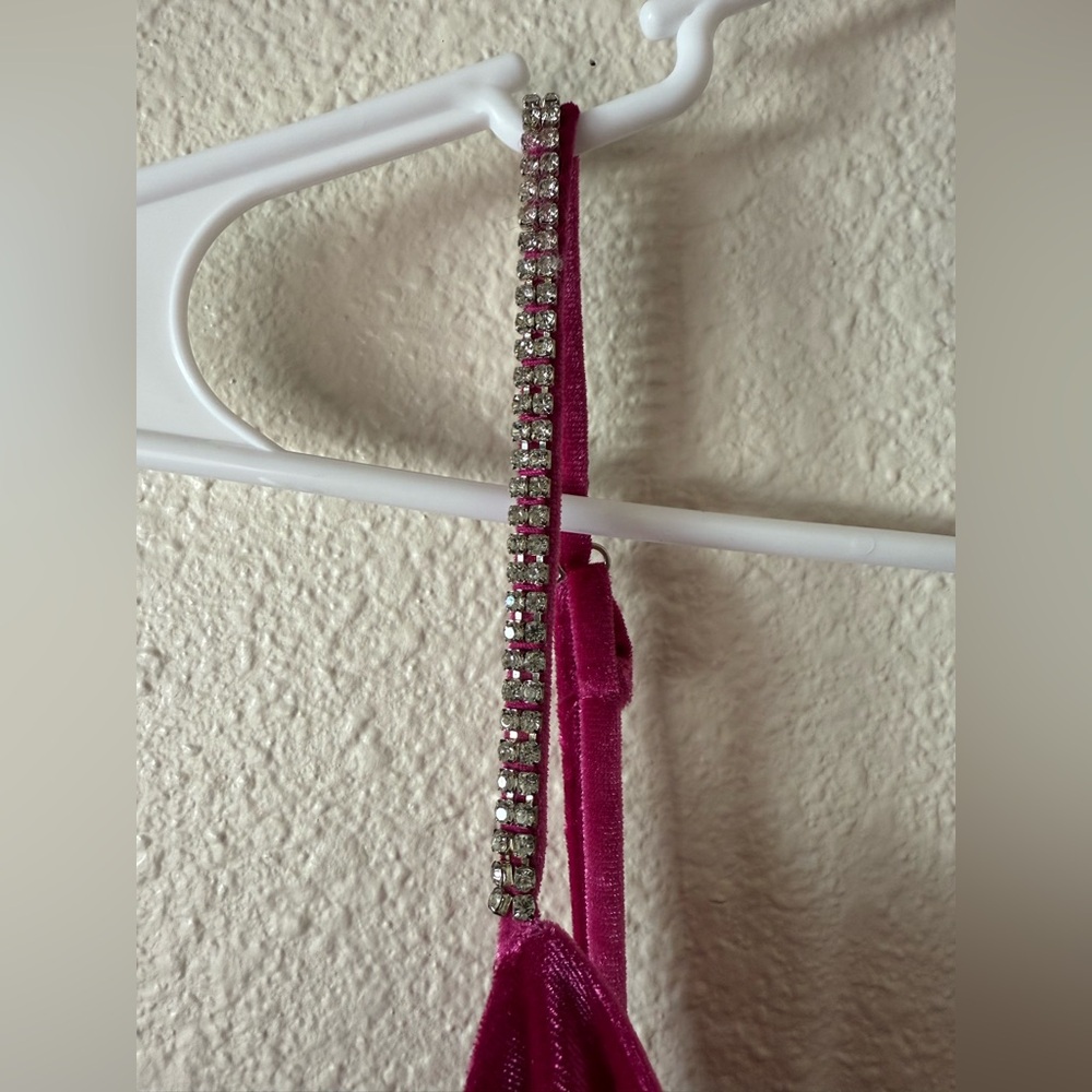 Lulu's Pink Satin Maxi Dress - Picture 12 of 12